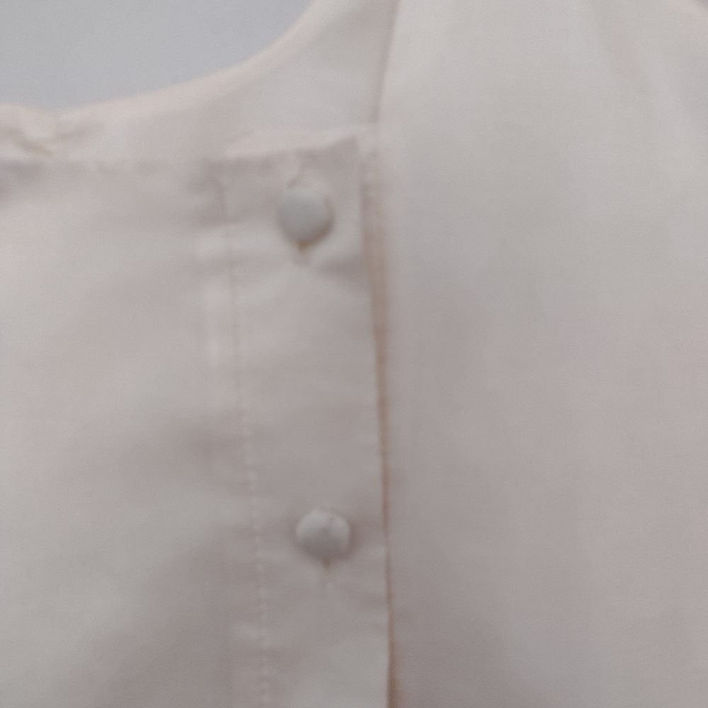 Homemade white blouse - Picture 2 of 3